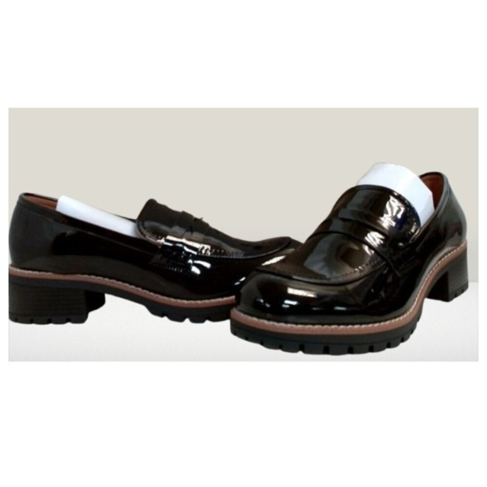 Dream Pairs  Platform Chunky Heeled Penny Loafers Sz 11 Brand New in Box